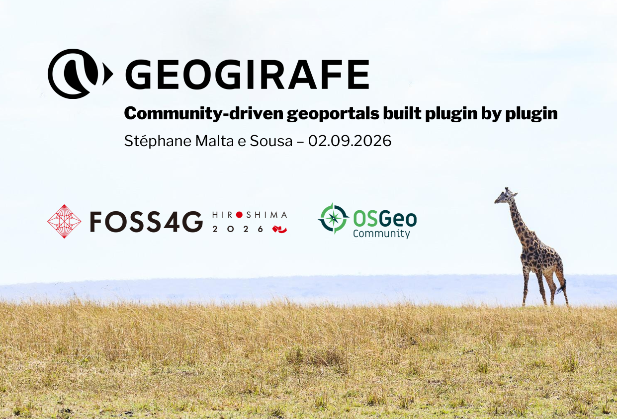 GeoGirafe at FOSS4G GeoGirafe at FOSS4G